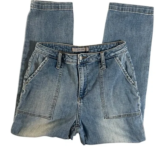 Joe’s Jeans relaxed large pockets high rise straight crop - Picture 3 of 6